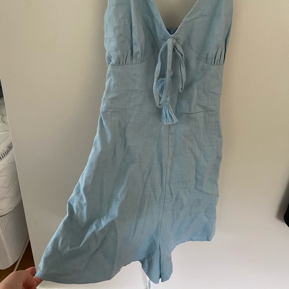 PacSun Tie Front Romper - Picture 5 of 6